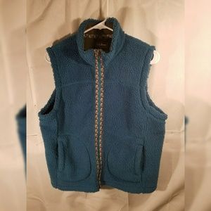 L.L.Bean fleece vest